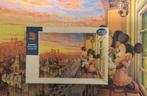 Disney puzzel 1000 stukjes Tenyo Mickey Mouse Minnie, Ophalen of Verzenden, 500 t/m 1500 stukjes, Gebruikt, Legpuzzel