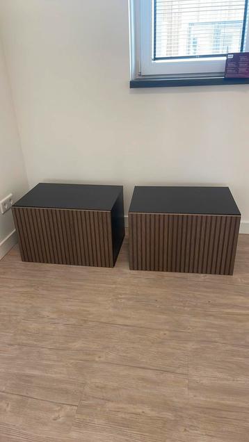 2 ikea besta kast met deuren