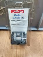 Metz Minolta/Sony flitsadapter sca 3302, Ophalen of Verzenden, Nieuw, Metz