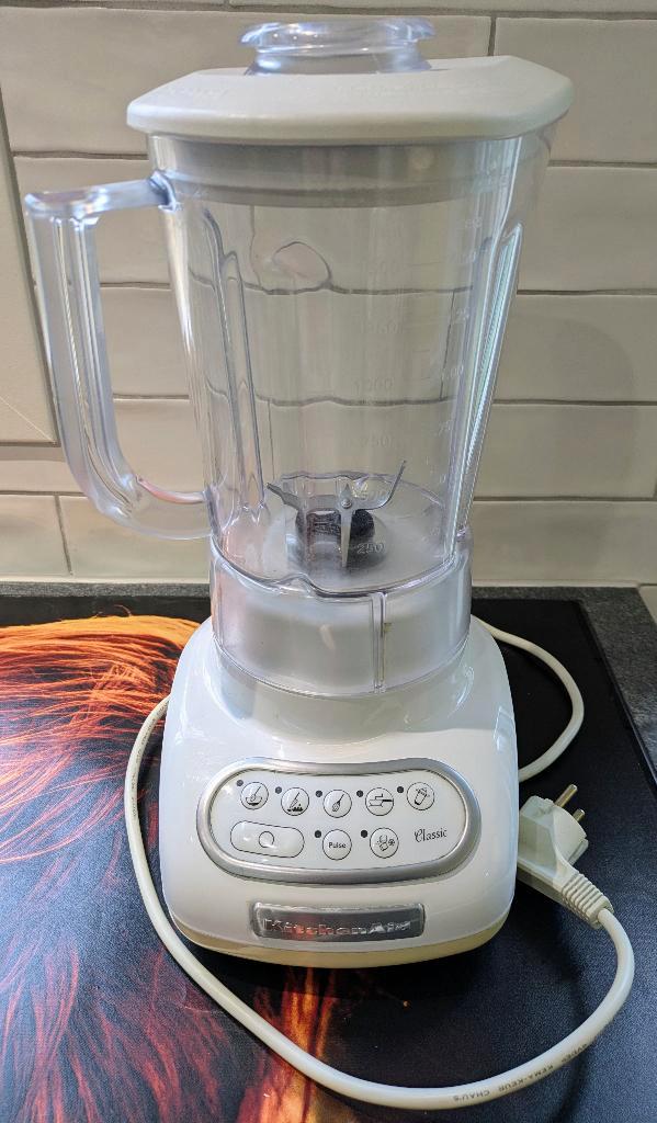 KitchenAid Classic Blender, Witgoed en Apparatuur, Blenders, Zo goed als nieuw, Blender, Ophalen of Verzenden