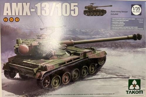 Coelianmodels, Takom, 2062, AMX 13/105 NL, 1/35, € 47,99, Hobby en Vrije tijd, Modelbouw | Auto's en Voertuigen, Nieuw, Tank, 1:32 tot 1:50