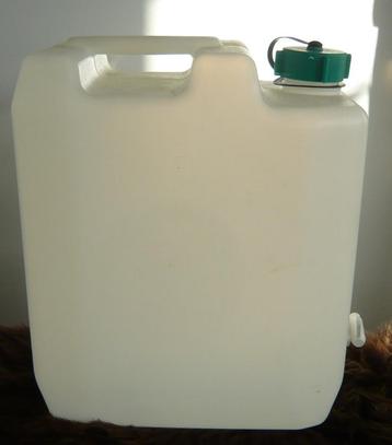 Waterjerrycan met kraantje 35 liter NIEUW 2 stuks beschikbaar voor biedingen