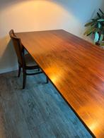 Uitschuifbare eettafel Japans eiken, Huis en Inrichting, Tafels | Eettafels, Ophalen, 200 cm of meer, 50 tot 100 cm, Zo goed als nieuw