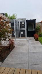 Voliere en nachthok, Dieren en Toebehoren, Ophalen, Gebruikt, Hout, Volière