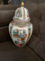 Vintage Chinese Vaas met Deksel, Ophalen of Verzenden