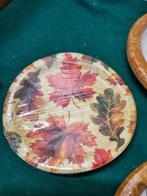 Borden van papier herfst decor, Diversen, Kerst, Ophalen of Verzenden