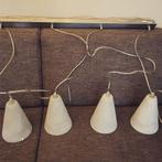 Cerano hanglamp 4-lichts betonlook incl lampjes, Nieuw, Ophalen of Verzenden