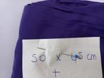 Rest stuk paarse gladde soepele stof, Hobby en Vrije tijd, Stoffen en Lappen, 120 cm of meer, Paars, Nieuw, Ophalen of Verzenden