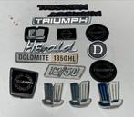 Triumph emblemen jaren 60-70-80, Ophalen of Verzenden, Auto's