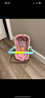 Baby born maxi cosi, Kinderen en Baby's, Speelgoed | Poppen, Ophalen of Verzenden, Zo goed als nieuw, Babypop