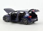 VW Golf GTI '20 Blauw metallic NOREV schaal 1/18 ref. 188594, Hobby en Vrije tijd, Modelauto's | 1:18, Nieuw, Auto, Norev, Verzenden