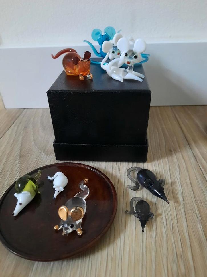 Glazen Muisjes Collectie, Antiek en Kunst, Antiek | Glas en Kristal, Ophalen of Verzenden