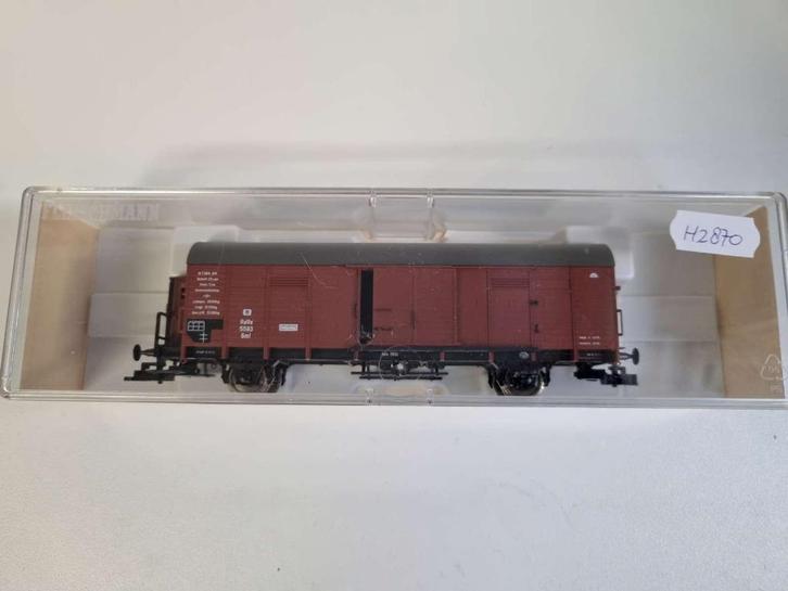 Fleischmann 5853K - Goederenwagon van de KPEV uit Ep I, Hobby en Vrije tijd, Modeltreinen | H0, Zo goed als nieuw, Wagon, Gelijkstroom