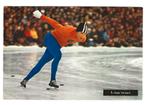 Par-531 Schaatsen- Album-Plaatje-Kees Verkerk, Ophalen of Verzenden, Zo goed als nieuw, Voor 1940, Prent