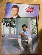 Partij 2 lp’s Lionel Richie en Rick Astley + poster, Ophalen of Verzenden, 1980 tot 2000, Zo goed als nieuw, 12 inch