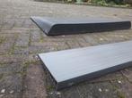 2 x Drempelhulp (hoog & laag) buiten gebruikt rubber 75mm, Diversen, Verpleegmiddelen, Ophalen, Gebruikt
