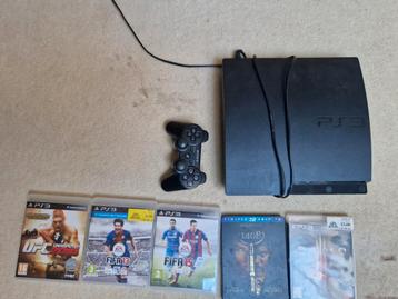 Playstation 3 met wat spellen. beschikbaar voor biedingen