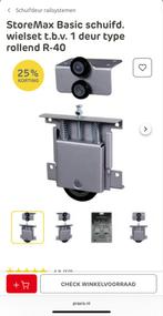Storemax R40 StoreMax Basic schuifd. wielset t.b.v. 1 deur t, Huis en Inrichting, Ophalen of Verzenden, Zo goed als nieuw, 25 tot 50 cm