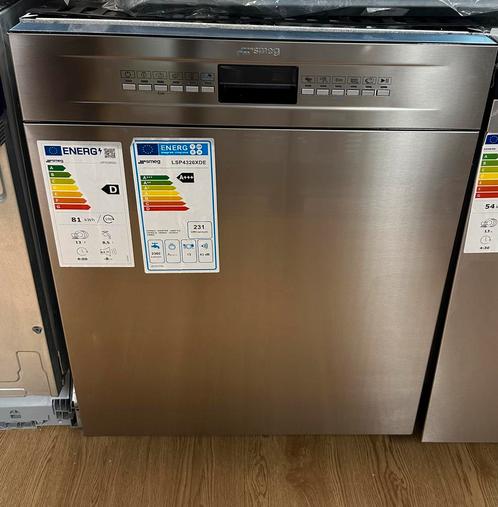 SMEG onderbouw Vaatwasser RVS FRONTPANEEL LSP4326XDE, Witgoed en Apparatuur, Vaatwasmachines, Nieuw, Inbouw, 85 tot 90 cm, 45 tot 60 cm