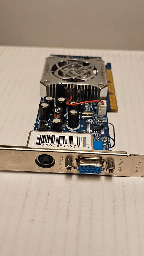 Oude Videokaarten PCI-PCIe-AGP Retro, Computers en Software, Videokaarten, Gebruikt, Overige chipsets, AGP, GDDR3, Tv-Out, DVI