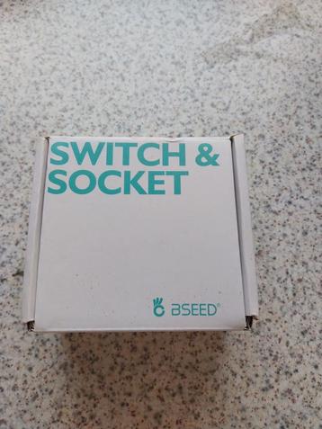 BSEED Schakelaar & Stopcontact - Nieuw in doos beschikbaar voor biedingen