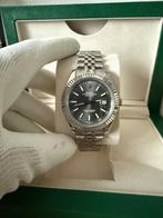 Rolex Datejust Grey Dial 41MM, Staal, Polshorloge, Nieuw, Ophalen of Verzenden