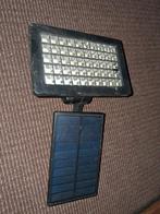 Solar spotlight tuinverlichting, Tuin en Terras, Buitenverlichting, Zonne-energie, Kunststof, Gebruikt, Minder dan 50 watt