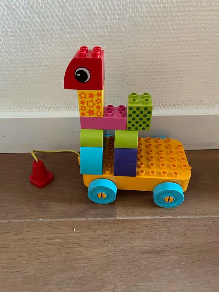 Lego Duplo 10554 - Creatieve Auto, Kinderen en Baby's, Speelgoed | Duplo en Lego, Gebruikt, Duplo, Complete set, Ophalen of Verzenden