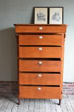 Prachtige strakke antieke eiken houten chiffoniere, ladekast, Verzenden