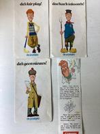 4 stickers Andre van Duin (Postgiro/Colgate), Verzamelen, Verzenden, Zo goed als nieuw