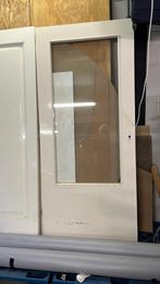 Glasdeur 93 x 211,5, Doe-het-zelf en Verbouw, Deuren en Horren, Ophalen, Gebruikt, Binnendeur, 200 tot 215 cm