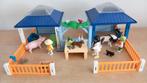 Playmobil kinderboerderij met verzorging, Ophalen of Verzenden, Zo goed als nieuw