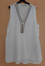 Aparte ecru-kleurige transparante top van Only maat 38, Kleding | Dames, Tops, Maat 38/40 (M), Ophalen of Verzenden, Zo goed als nieuw