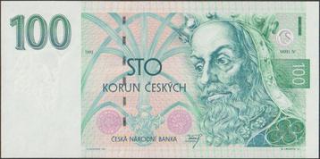 Tsjechië 100 korun 1993 UNC p.5a (# 142) beschikbaar voor biedingen