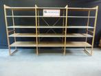 Bruynzeel houten stelling / set legbordstelling 70cm diep!, Huis en Inrichting, Gebruikt, Bruynzeel, Ophalen of Verzenden, Nb