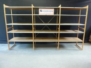 Bruynzeel houten stelling / set legbordstelling 70cm diep! beschikbaar voor biedingen