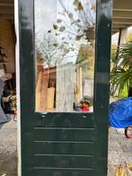 hard houten deur, Doe-het-zelf en Verbouw, Deuren en Horren, Ophalen, Gebruikt, 80 tot 100 cm, 215 cm of meer