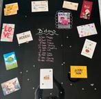 Memobord / Magneetbord / 100x100cm, Ophalen, Gebruikt, Magneetbord