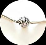 Pandora Clip kanten Bloem 791011 / retired, Pandora, Ophalen of Verzenden, Zo goed als nieuw, 1 bedel