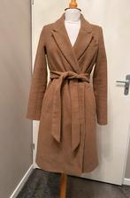 Camel beige mantel jas, met riem/knoopsluiting, met zakken, Kleding | Dames, Jassen | Winter, Ophalen of Verzenden, Zo goed als nieuw