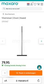 Vloerwisser /trekker zwart metaal Maxaro nieuw in doos, Huis en Inrichting, Ophalen of Verzenden, Nieuw, Zwart, Overige typen