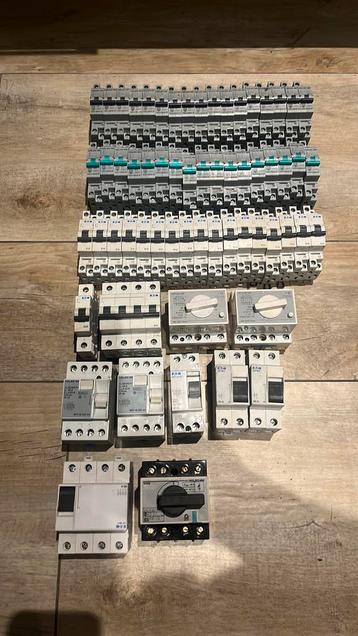 Diverse Eaton Holec automaten aardlekschakelaars beschikbaar voor biedingen
