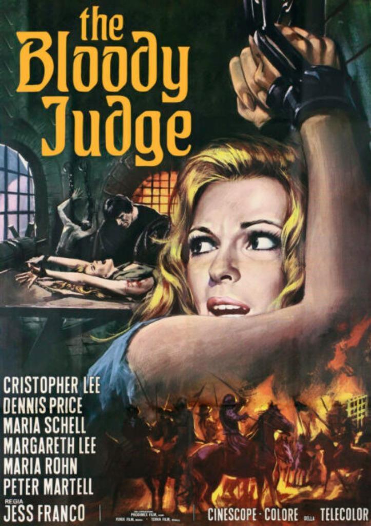 Jesus Franco - 'The Bloody Judge' (2 discs, import), Cd's en Dvd's, Dvd's | Filmhuis, Zo goed als nieuw, Overige gebieden, Vanaf 16 jaar