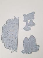 Leuke set kerstmallen stans en prikmallen, Hobby en Vrije tijd, Ophalen of Verzenden, Zo goed als nieuw, Kerst, Pons of Mal