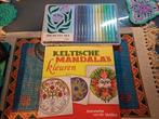 Keltische Mandala's Kleuren boek met set Brush Pens, Ophalen of Verzenden, Zo goed als nieuw, Boek of Gids