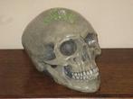kandelaar Schedel mens, unieke Celtic skull Kaarshouder, Antiek en Kunst, Ophalen of Verzenden