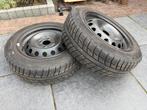 Set winterwielen 185/60 R15, Ophalen, Gebruikt, 15 inch, Banden en Velgen