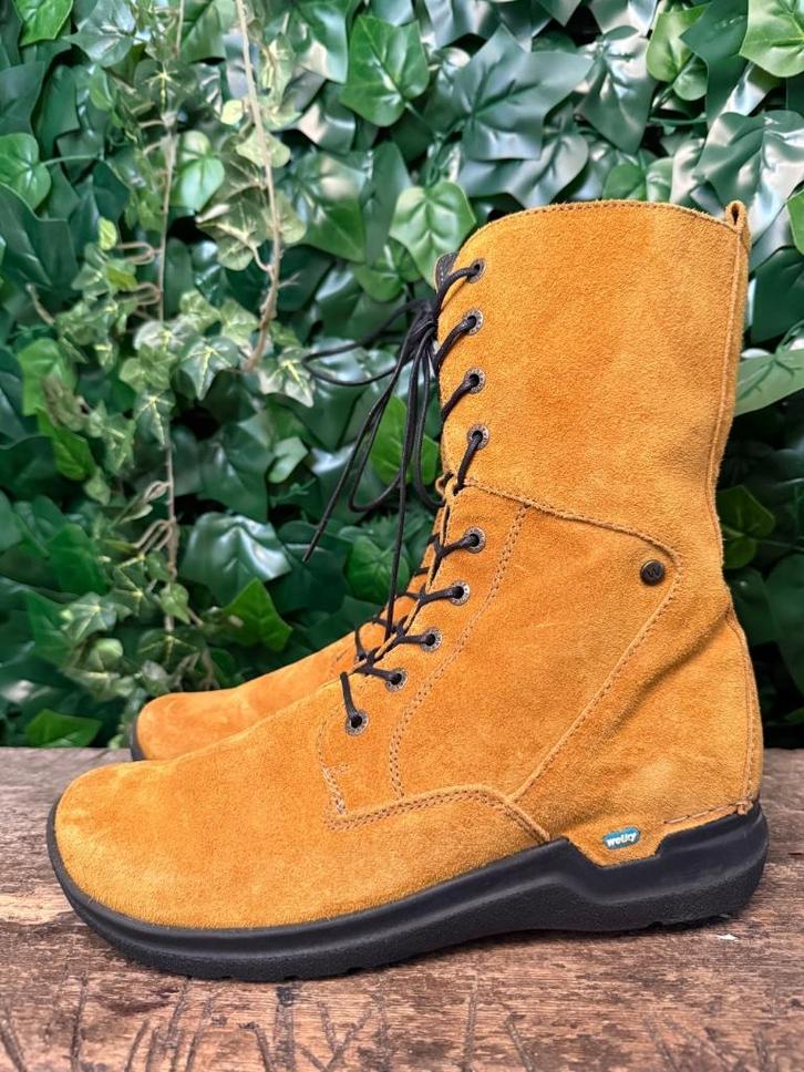 Nieuwe boots van Wolky maat 41, Kleding | Dames, Schoenen, Nieuw, Lage of Enkellaarzen, Geel, Ophalen of Verzenden