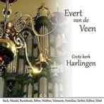 Evert van de Veen Hinsz orgel Bach Böhm Kellner Telemann ea, Ophalen of Verzenden, Barok, Gebruikt, Overige typen