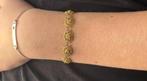 Bootjes antieke 14k gouden armband kristal dames 19e eeuws